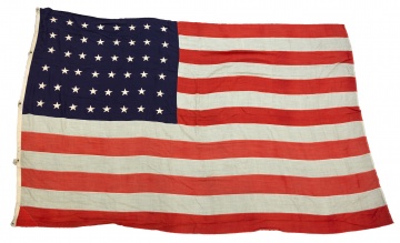 (3) Vintage American Flags, 48, 45 & 42 Star Flags